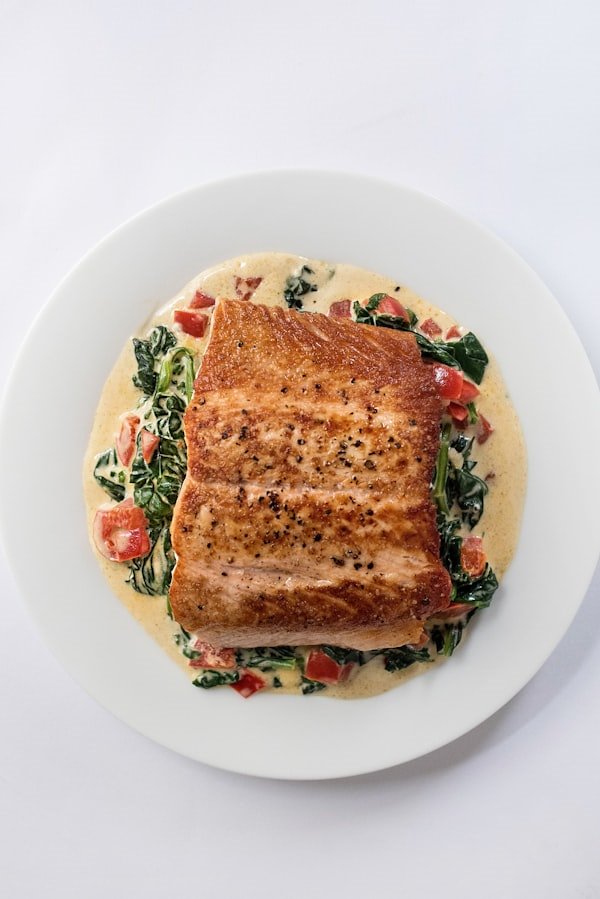 Miso glazed salmon
