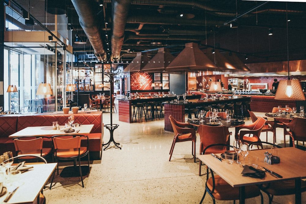 The Ember & Vine dining room